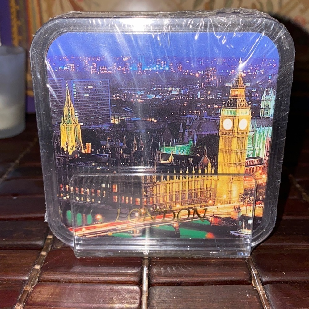 New set of 6 London coasters